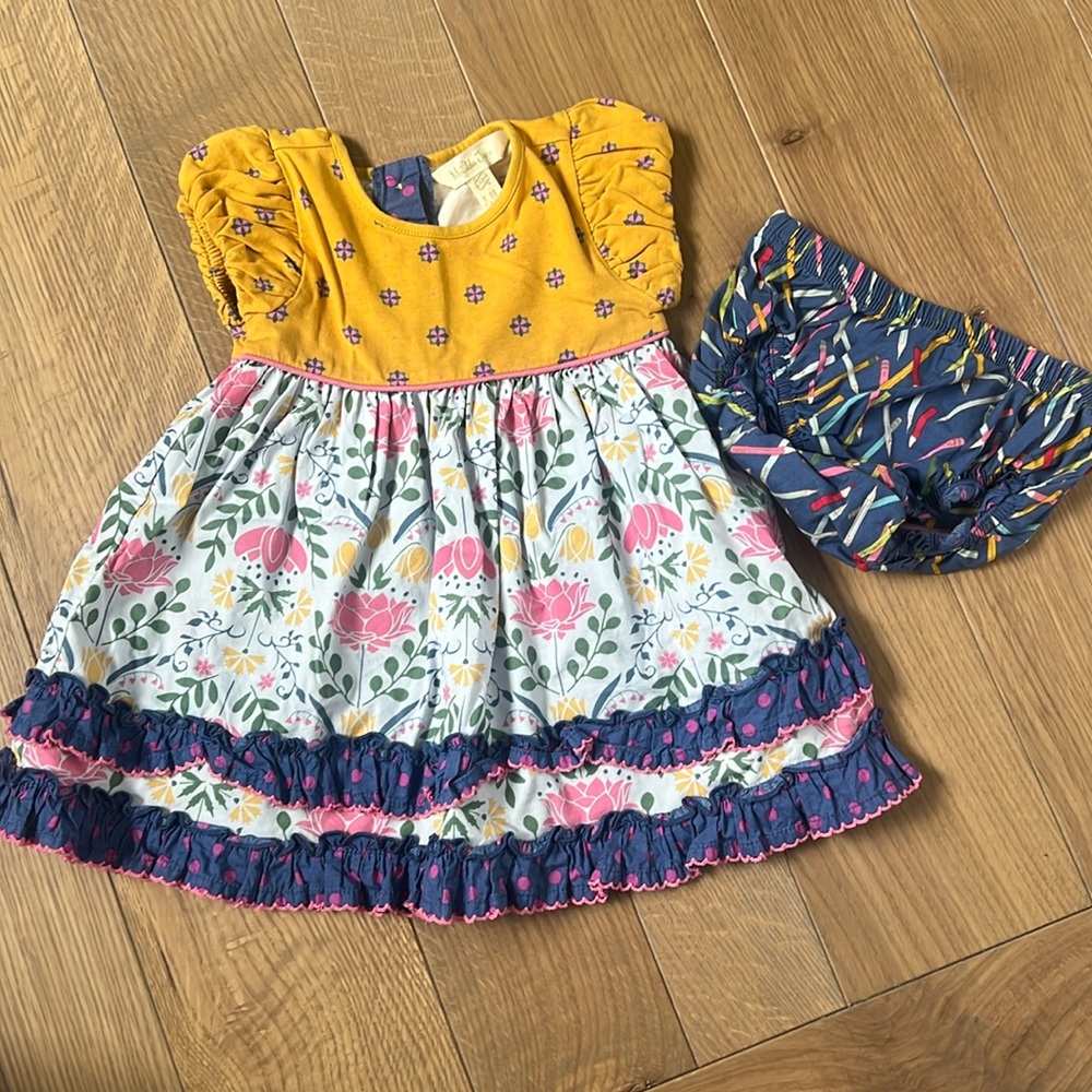 Matilda Jane Dream Big Dress Girls size 6-12 months